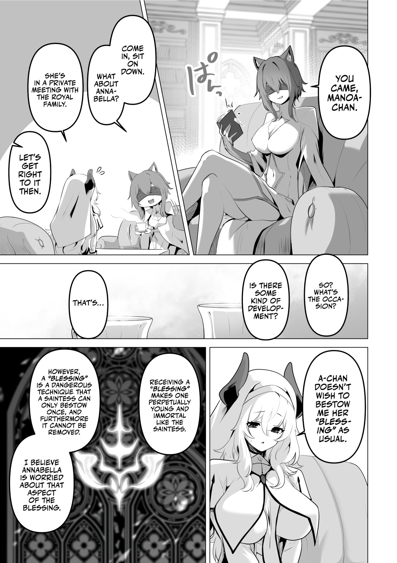 Hentai Manga Comic-The Saintess' Weakness-Read-19
